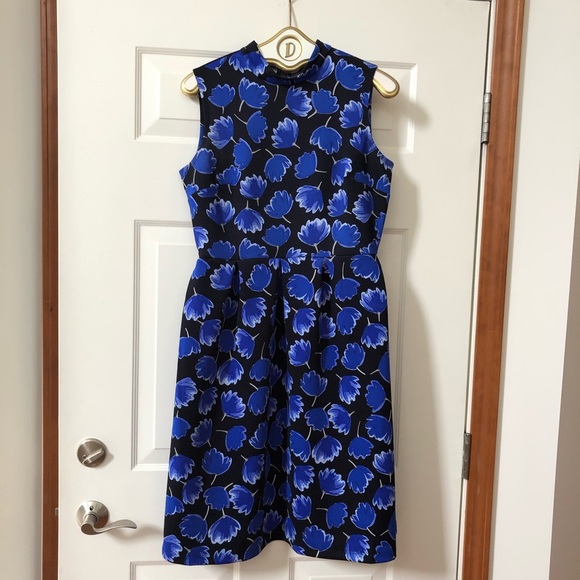 EnFocus Studio Mock Turtle Neck Sleeveless Dress - Size 12 - Picture 2 of 8